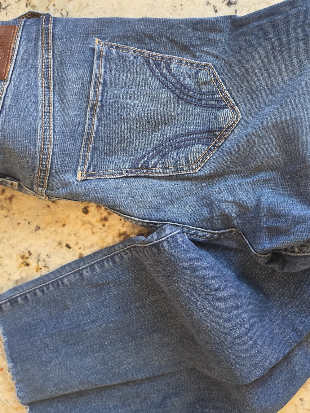 Hollister Women's Skinny Jeans in Medium Blue Wash